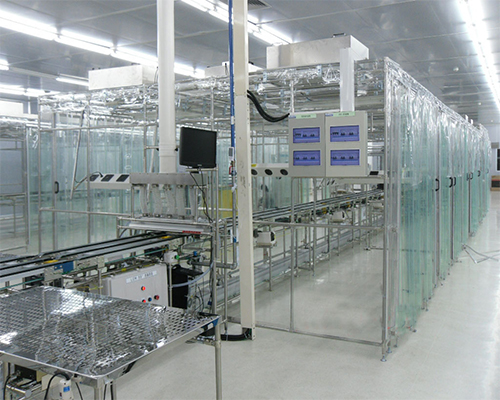 Lắp đặt phòng sạch khung nhôm định hình